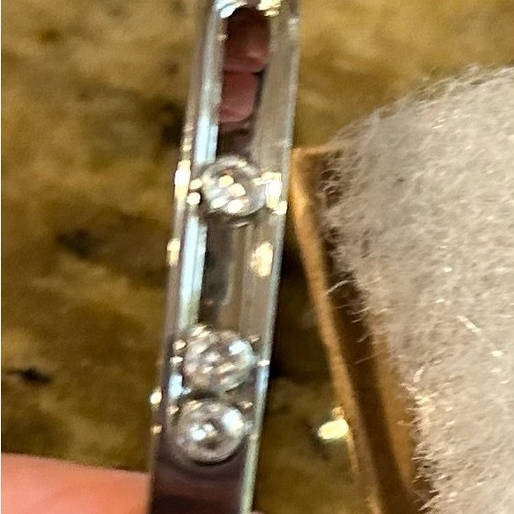 Silver Bracelet New with 3 stones size small-medium - Picture 6 of 9